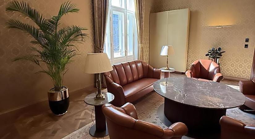 Pompás luxusban szivarozhattak Matolcsyék az MNB-székházban