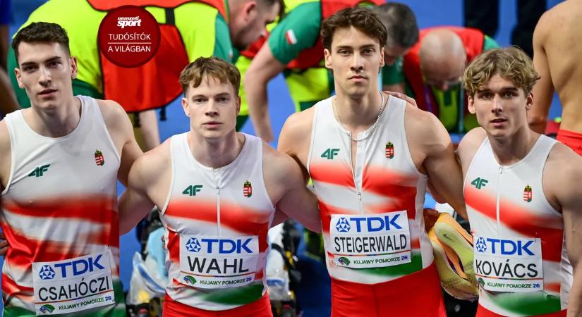 A Jamaicát is megverő magyar váltó országos csúccsal jelentkezett