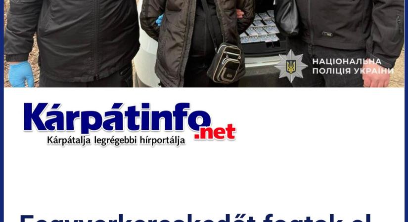 Fegyverkereskedőt fogtak el Kárpátalján – Kalasnyikov és gránátok kerültek elő