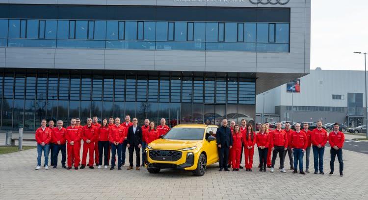 Audi Hungaria: elkészült a két és fél milliomodik győri autó