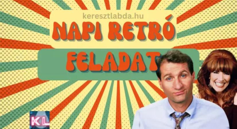 Napi retró feladat: Ez a Rém rendes család feladvány megizzaszt!