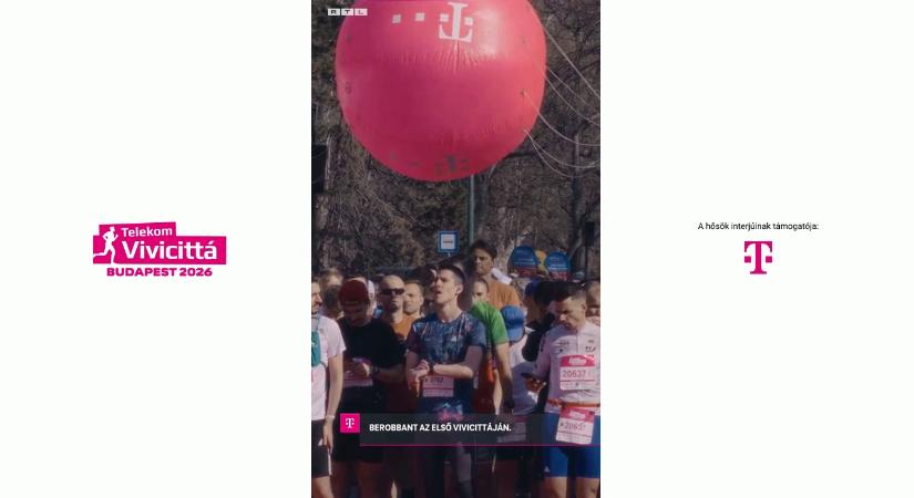 Molnár Dániel berobbant a Telekom Vivicittá 10 km-es futásán: 39:55-ös idővel ma is rengeteget tett az egészségéért