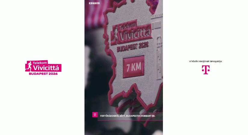 Garai-Csóka Manyi berobbant a Telekom Vivicittá 7 km-es futásán: 50 perc alatt a célban, ma is sokat tett az egészségéért