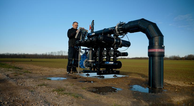 Európai szinten is kiemelkedő öntözési projekt valósult meg Mezőfalván