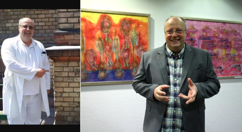 Amikor a tudomány és a művészet találkozik – Szalai György festményei a Kóka Galériában