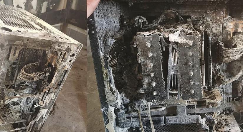 Leégett az egész háza, de az RTX 5060 videókártyája működőképes maradt benne