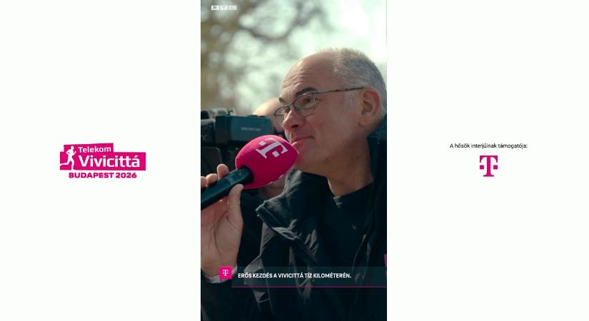 Pető Bence nagyot ment a Telekom Vivicittá 10 km-es futásán – ma tíz kilométerrel tett többet az egészségéért