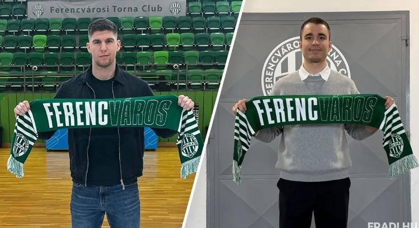 Két érkezőt jelentett be a Ferencváros férfi kézilabdacsapata