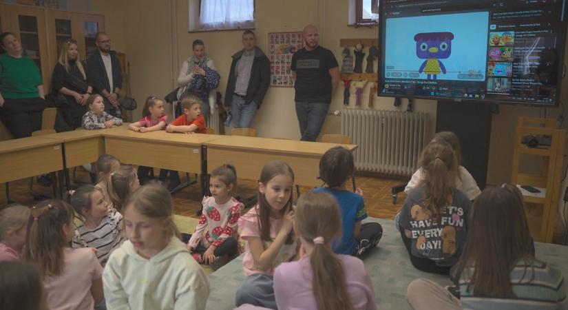 Nyelvi órákon is részt vehettek a leendő elsősök