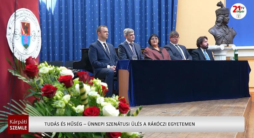 Tudás és hűség – ünnepi szenátusi ülés a Rákóczi egyetemen (videó)
