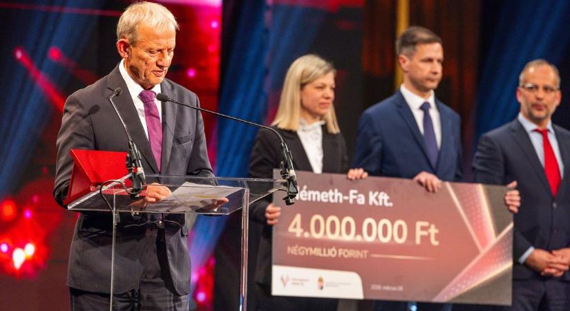 Nemcsak gyárt, jövőt épít! Rangos díjjal ismerték el a zalai céget