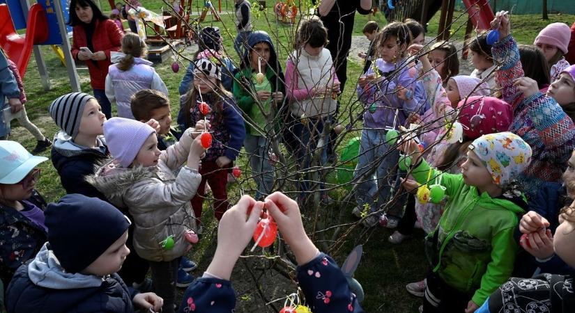 A Ballagók fáját a Tavaszköszöntő ünnepen ültették el Darnózselin - fotók, videó
