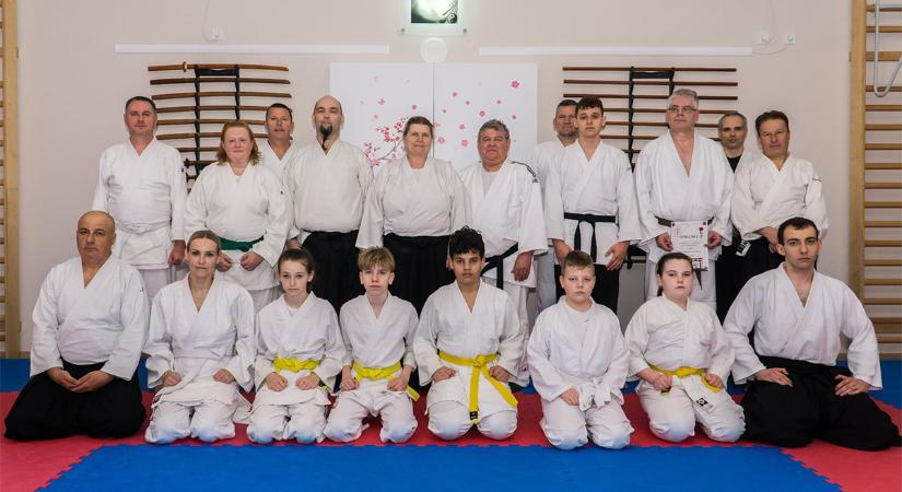 Verebics Hajnalka tartott aikido szemináriumot Békéscsabán