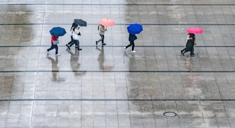 Nyakunkon a hideg, berobban Magyarországra egy sok esőt hozó front