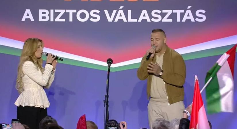 Curtis és Radics Gigi fokozták a hangulatot Nagykanizsán – Ismét ezrek kíváncsiak Orbán Viktor beszédére
