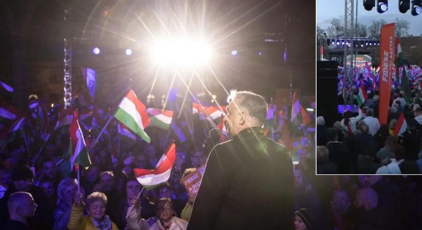 Orbán Viktor országjárása, zúgott a „Hajrá Fidesz” Nagykanizsán - Videó