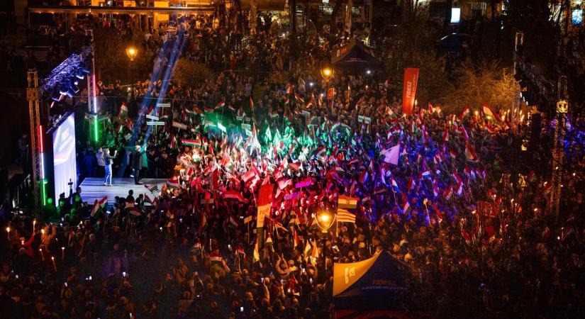 Elképesztő felvétel: brutális embertömeg Nagykanizsán, erre is csak Orbán Viktor képes