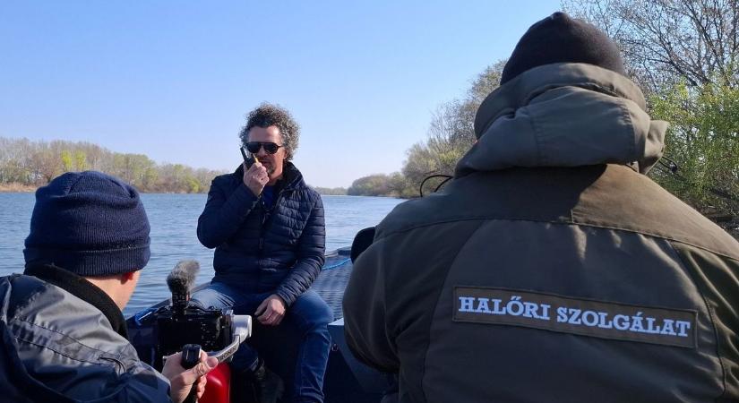Újra akcióba lendült a Tisza-tónál Ljasuk Dimitry – nem tétlenkedett a rendező