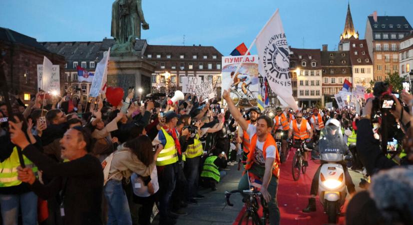 Dokumentumfilm készült a Strasbourgig bicikliző egyetemistákról