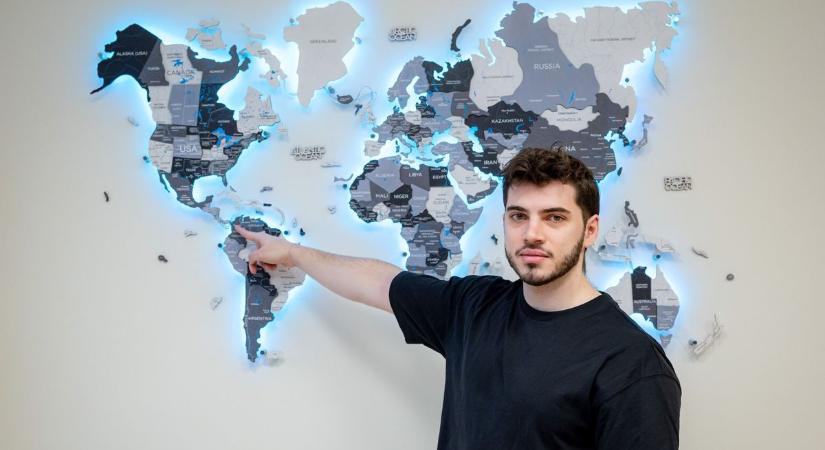 Diaszpóra ösztöndíjjal tanul a Széchenyi Egyetemen a Kolumbiából érkezett fiatal