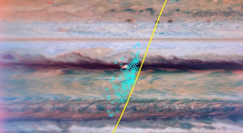 Kozmikus vihar: rettenetes villámok csapkodnak a Jupiteren