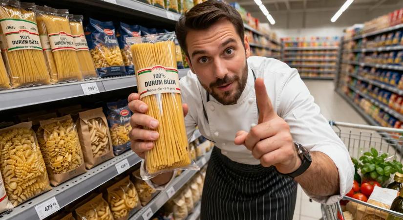 „Profi szakács vagyok, van egy hiba, amit mindenki elkövet tészta vásárlásakor”