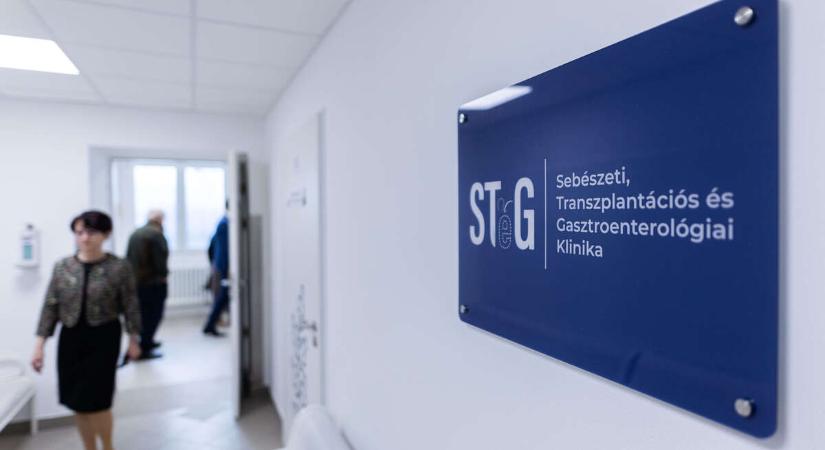 Megújultak a Transzplantációs Májambulancia rendelői a STéG-en