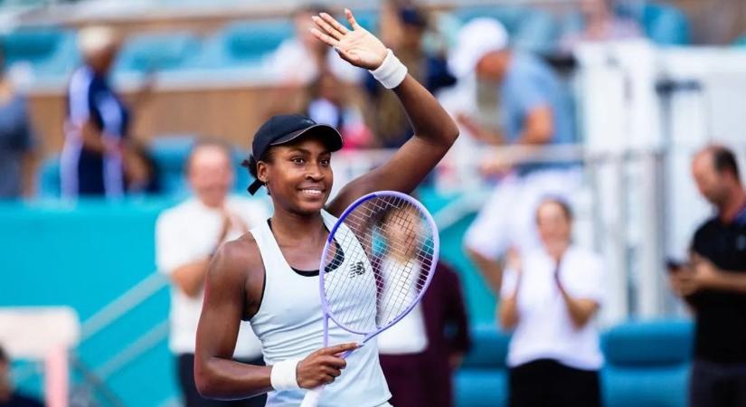 Sokkoló vallomás: az internetről kapott meccsnyerő tippet Coco Gauff