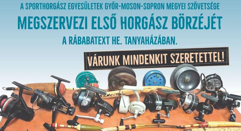 Várják a győri és környékbeli horgászokat az első horgászbörzére
