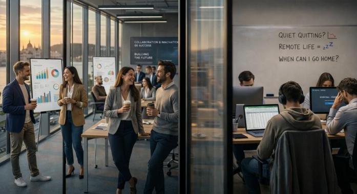 Mindenki dolgozik, de senki nem akar dolgozni