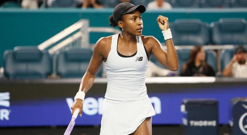 Sinner után Zverev is negyeddöntős Miamiban, Gauff kiejtette Bencicet