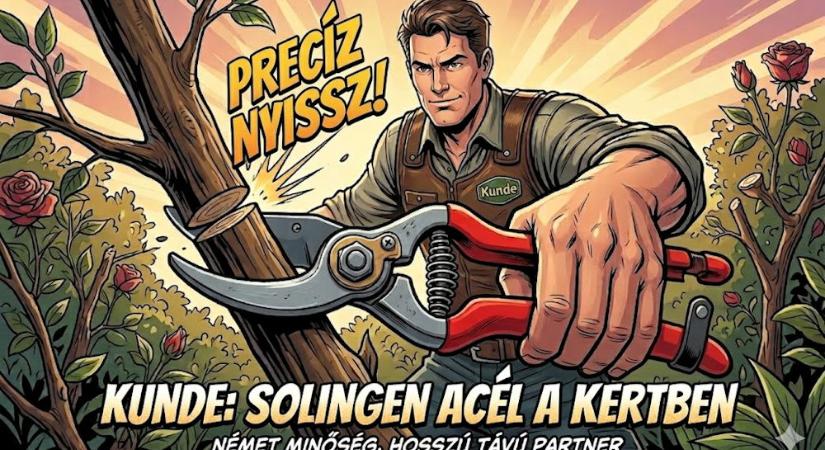 Kunde metszőollók: miért szeretik sokan ezt a német iskolát a kertben?