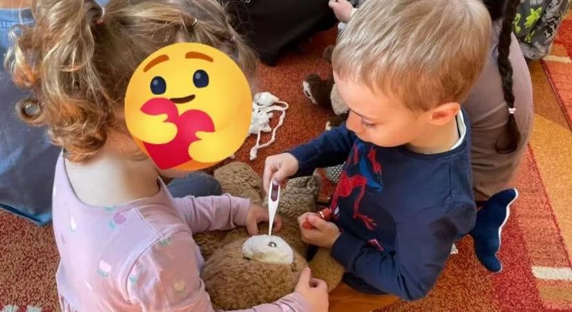 A Duchenne-szindrómás Dominik „doktor bácsi” lett: Így szelídíti meg a félelmet a 1,3 milliárdos kezelésre váró kisfiú