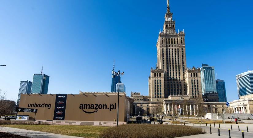 Újabb 5 milliárd eurót ruház be Lengyelországban az Amazon