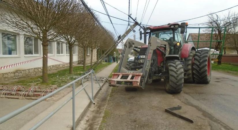 Brutális baleset Baranya vármegyében: több százan áram nélkül maradtak