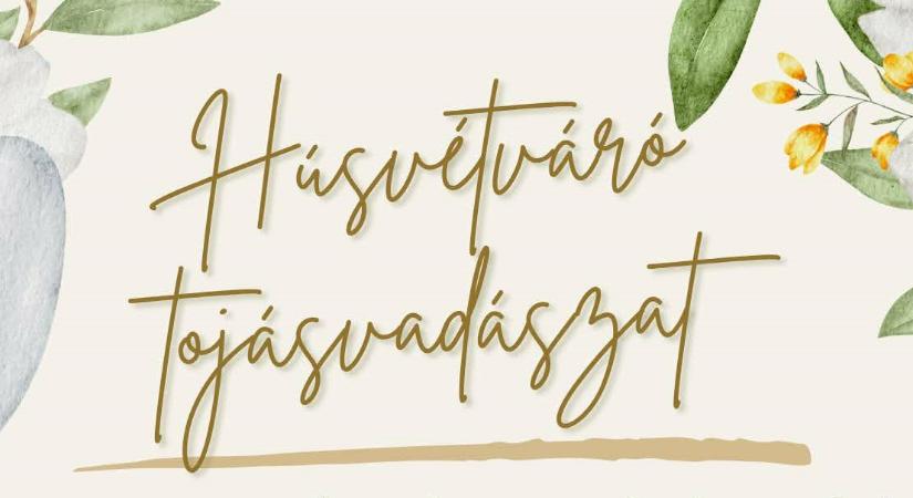 Tojásvadászatra készülnek az ipolyszécsénykei kastélyparkban