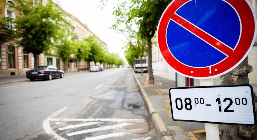 Folytatódnak a fametszési munkálatok Szombathelyen a Széll Kálmán utcában