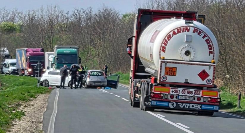 Baleset a Halászcsárdánál