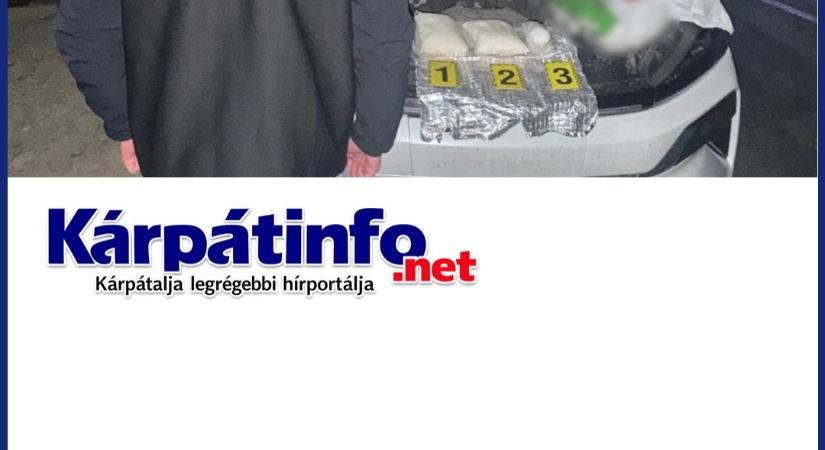 Több mint 2 kg drogot találtak Kárpátalján egy autóban