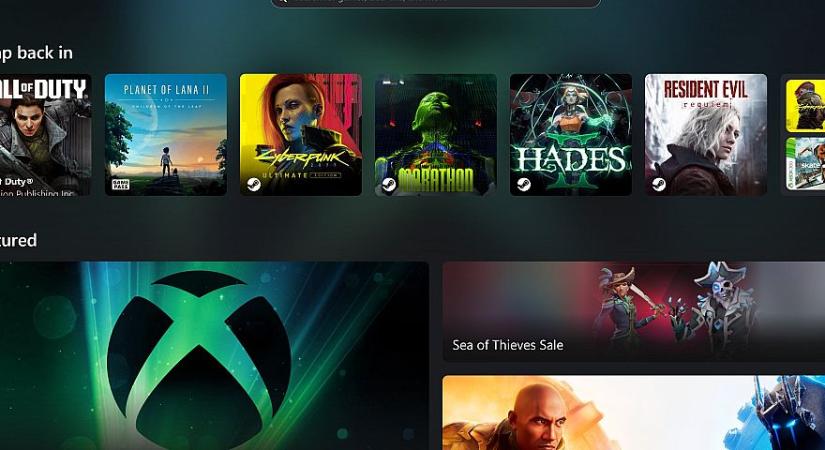 Idő előtt kezdett el megjelenni az Xbox Mód a Windows 11-eken