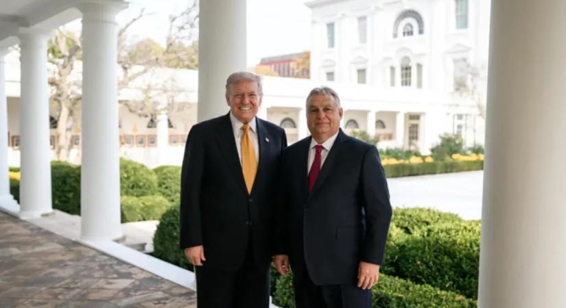 In all caps, Trump calls on Hungarians to vote for Orbán