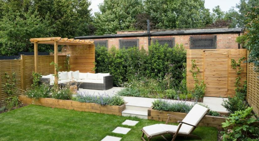 Connected Living – Egy modern angliai hátsó kert, ami a belső terek meghosszabbítása lett