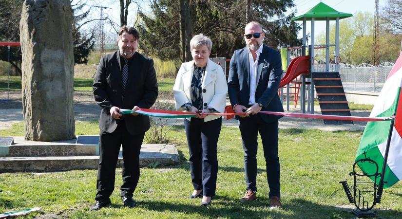 Új játszótérrel gazdagodott a kertai általános iskola