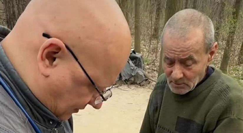 Erdei remetéhez ment ki az orvos - Imre bácsi 20 éve él a fák között, ott zajlott a vizsgálat