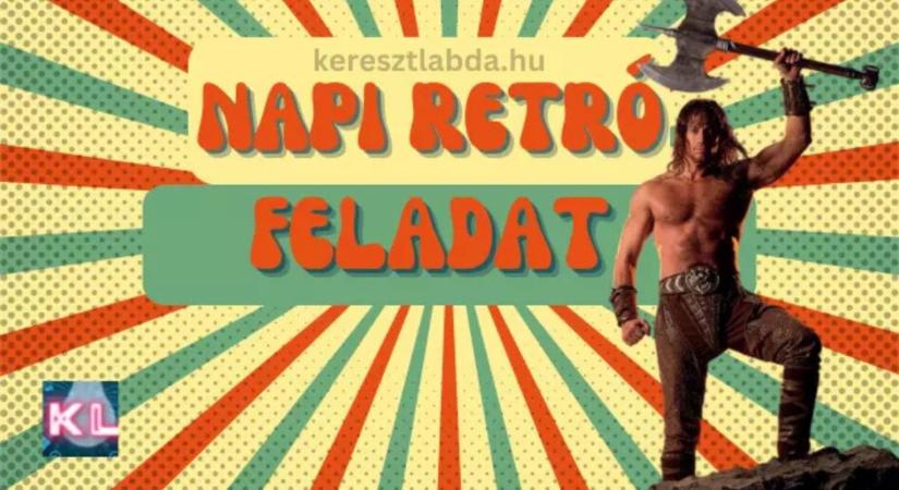Napi retró feladat: csak az igazi 90-es évek rajongók tudják a választ!