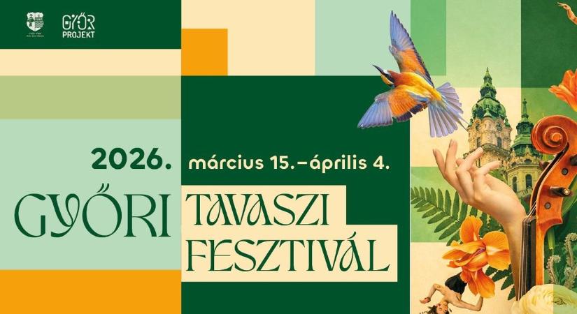 Tavaszi Fesztivál Győr 2026 - Íme a programok