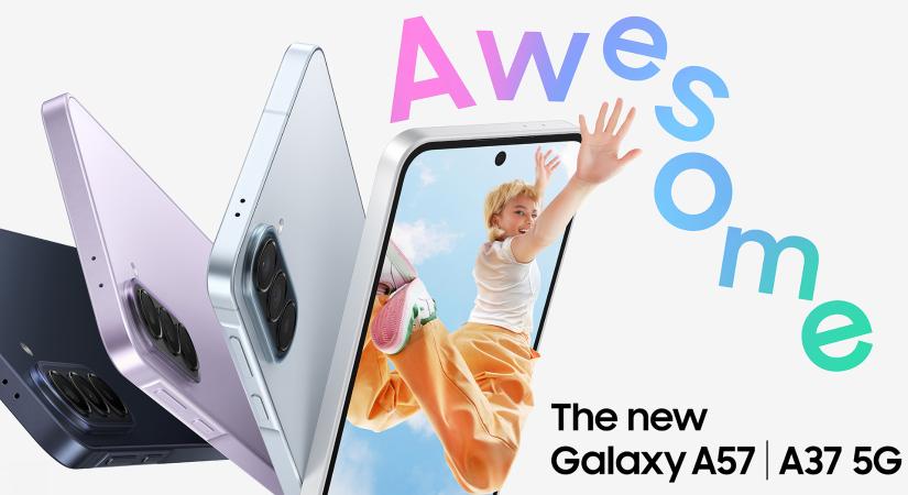 Tovább erősödik a Galaxy A-széria – megérkezett a Samsung Galaxy A57 és A37