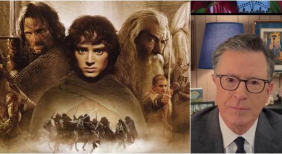Stephen Colbert írja az új Gyűrűk Ura-film forgatókönyvét