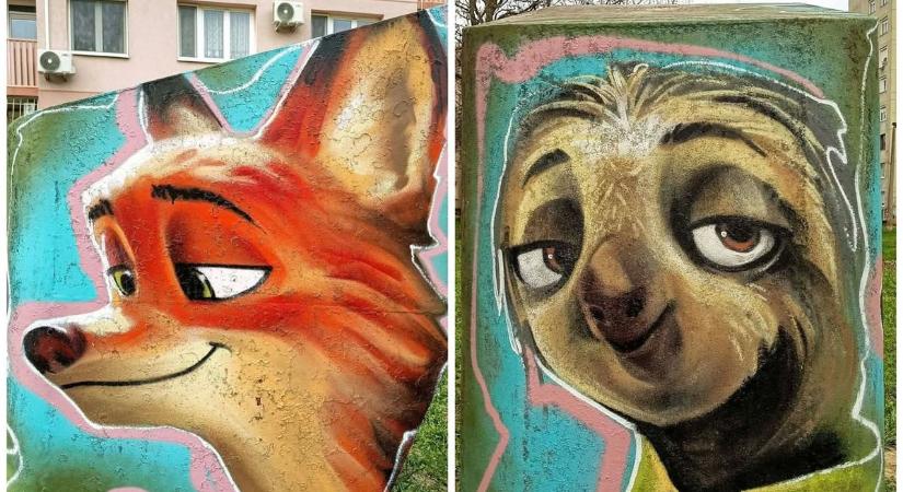 Mesefigurák lepik el a Béke városrész utcáit – újabb alkotásokkal gazdagodott Dunaújváros