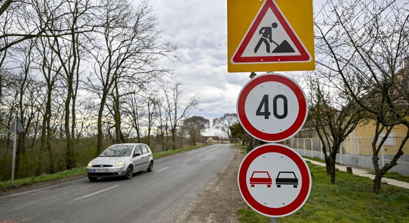 Új aszfalt kerül Szentpéterszeg főútjára